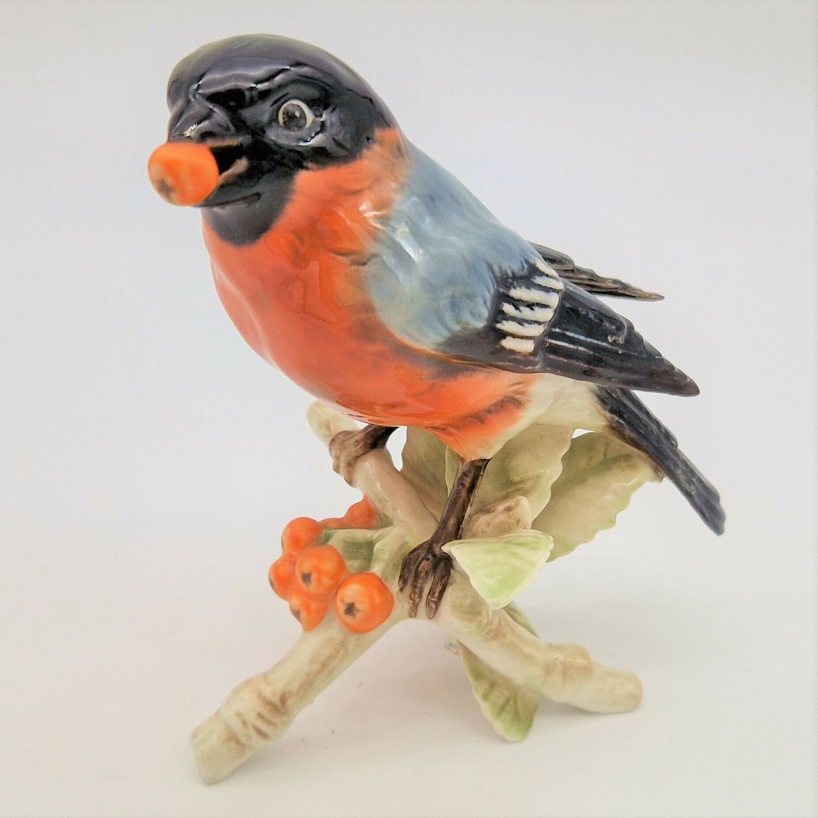 Porcelain Figure "Dompfaff" From Göbel Germany. 1970   1975