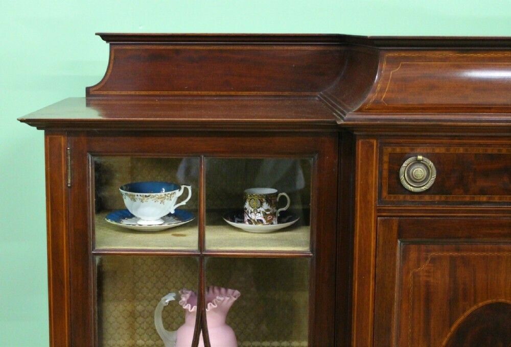 photo furniture Shapland And Petter Inlaid Mahogany Side Cabinet
