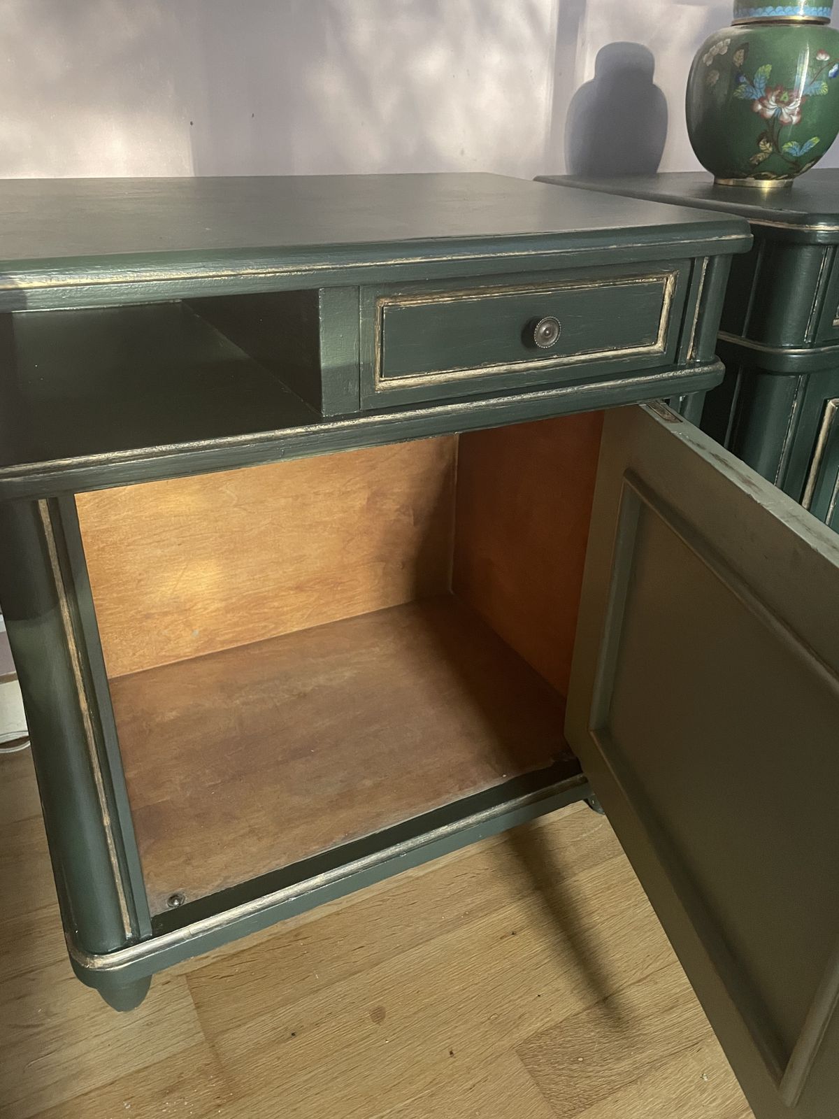 Pair Of Art Deco Nightstands, 1930s photo vinterior