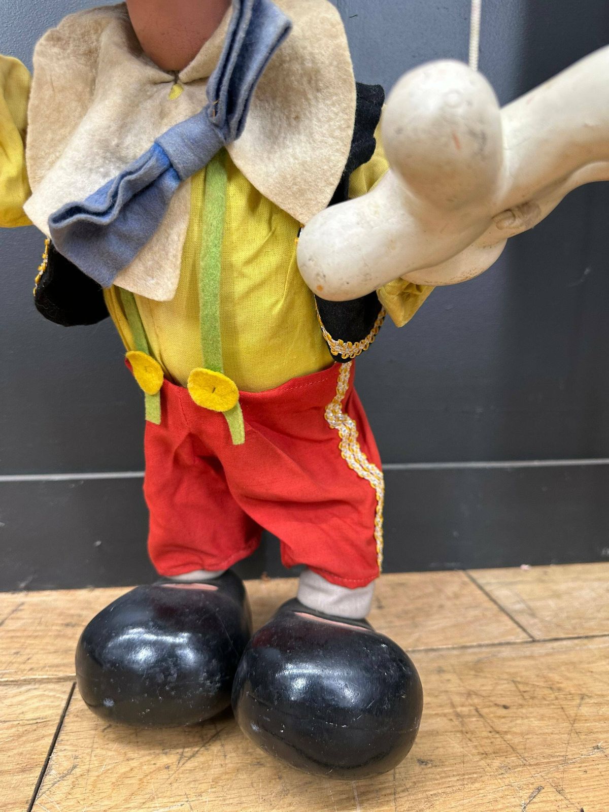 Vintage Pelham Marionette Puppet / Pinocchio Puppet/ Collectible Rare photo Home Decor