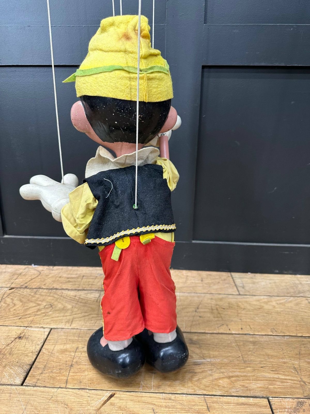 Vintage Pelham Marionette Puppet / Pinocchio Puppet/ Collectible Rare photo vinterior
