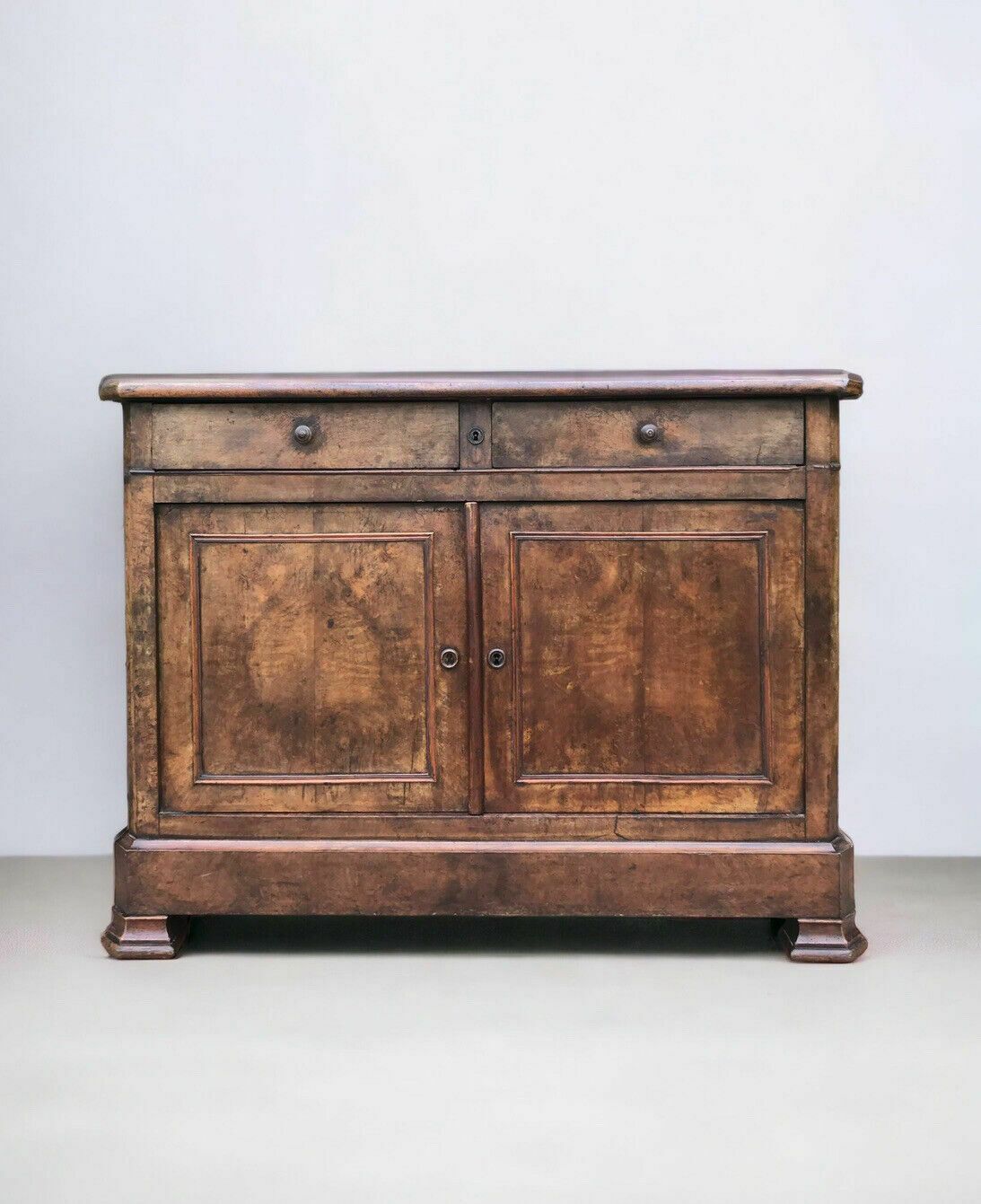 Antique Victorian Burle Walnut Veneer Chiffonier Dresser Server Buffet Sideboard photo 1595.0