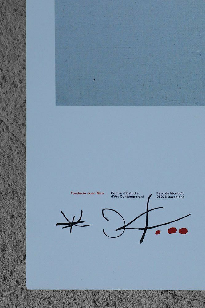 Joan Miró, Poem I, 20th Century, Poster photo Art