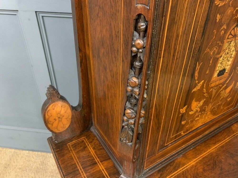 photo vintage Inlaid Rosewood Bonheur Du Jour