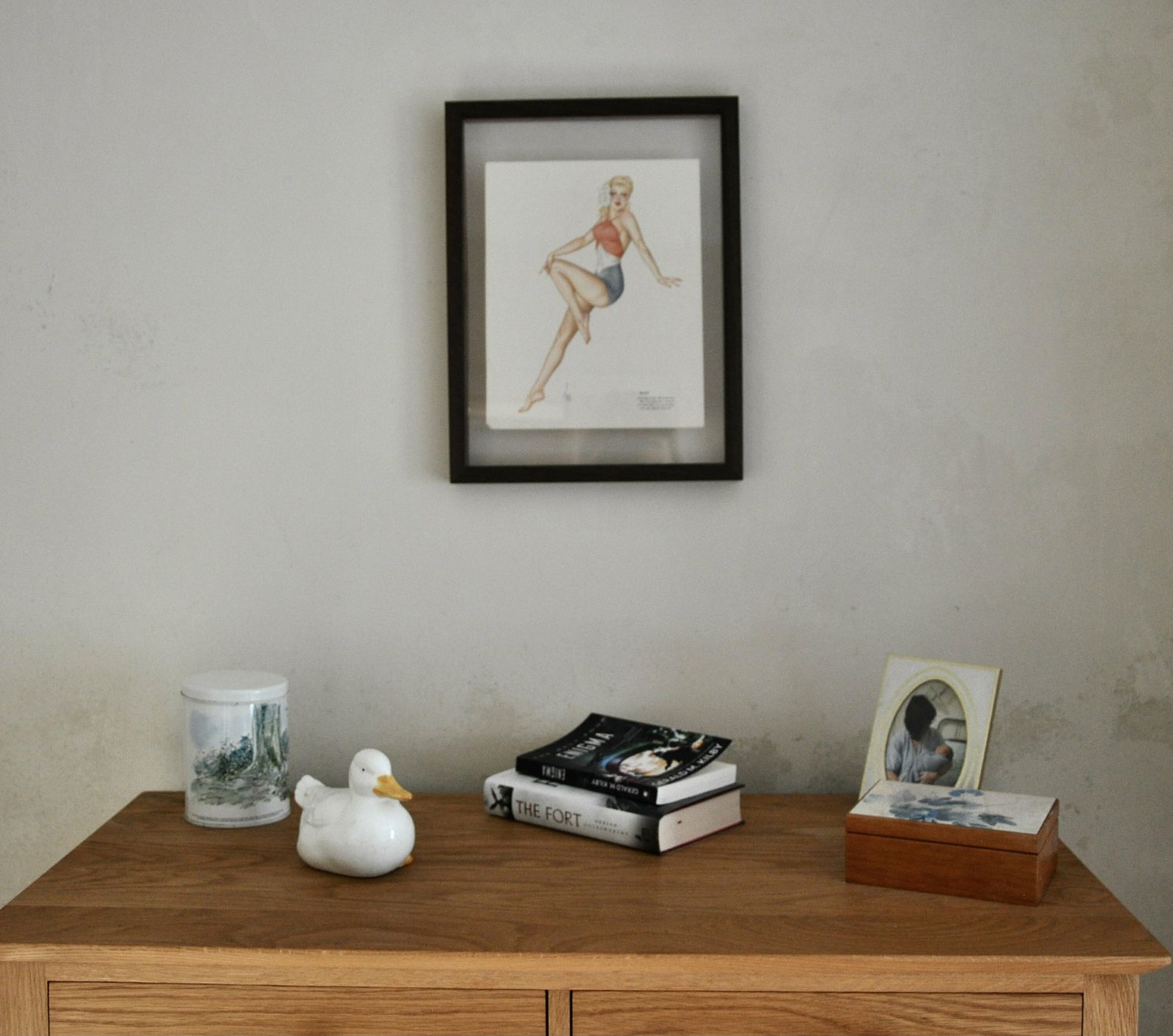 Ww2 Calendar Girl Varga Esquire July/August photo furniture