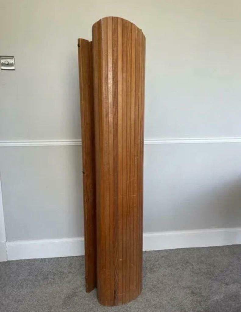 French Art Deco Tambour 'Lamelle' Screen Room Divider By Jomain Baumann photo buy