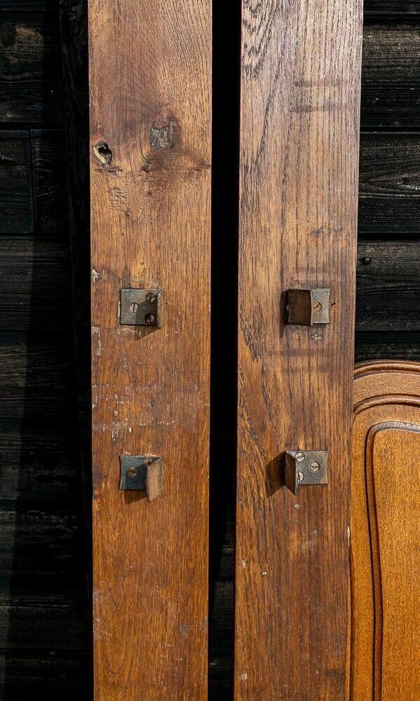 French Louis XV Style Carved Honey Oak Double Bed Frame  W1 B22 photo 295.0