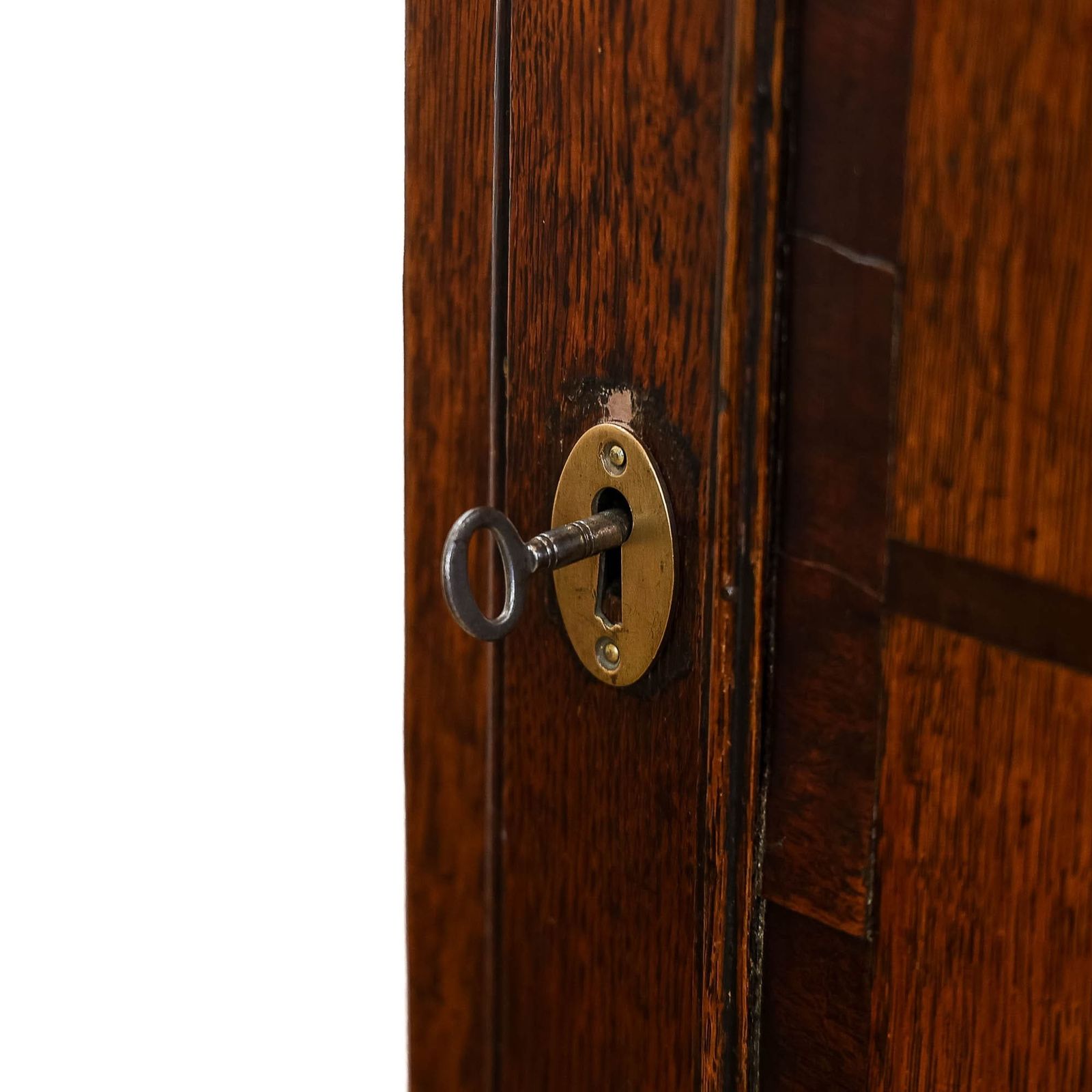 Antique Georgian Oak Corner Cupboard | Corner Cabinet | Storage Cupboard | Antique Storage | Wall Cupboard photo vinterior