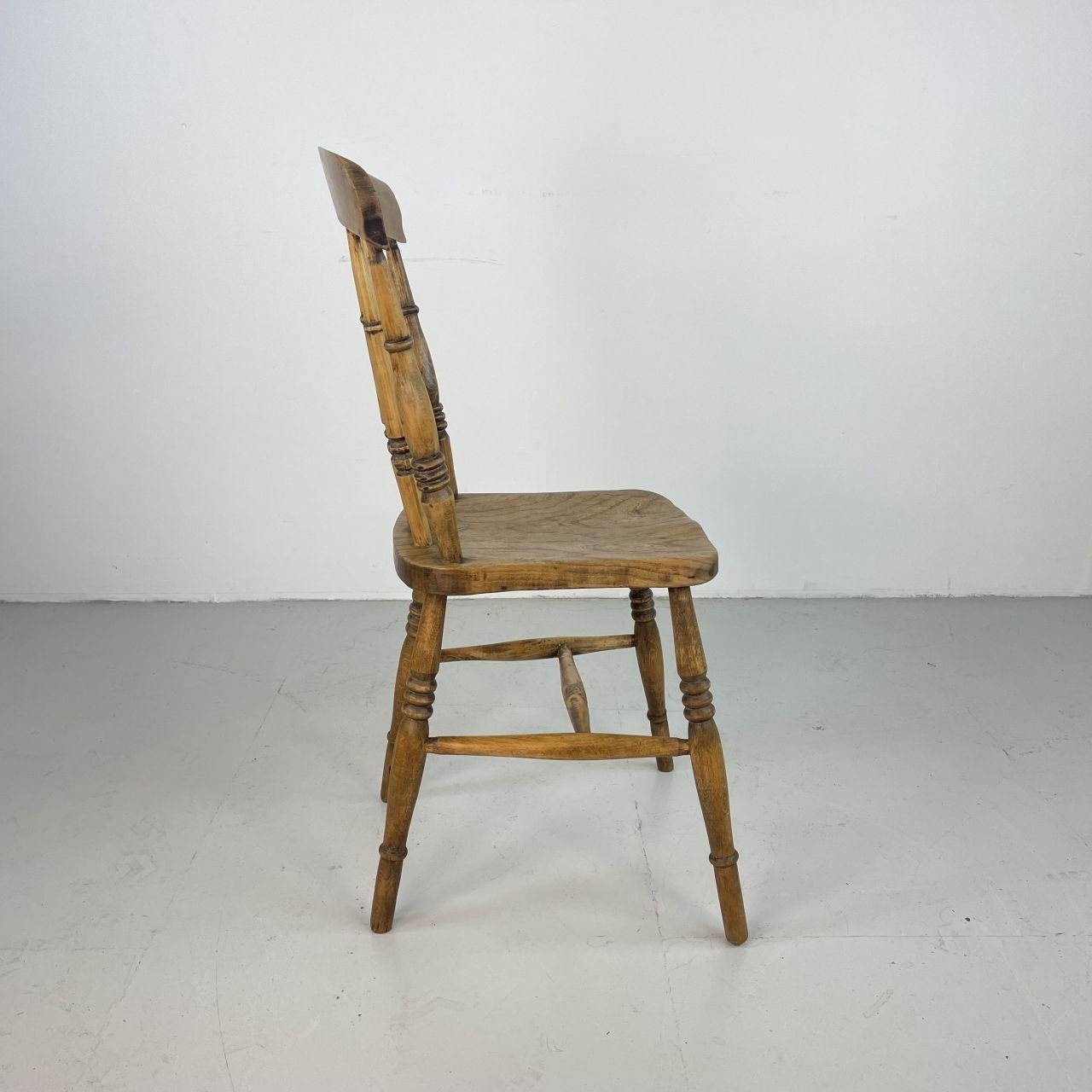 Victorian Turned Wooden Chair, 1800s photo 236.34