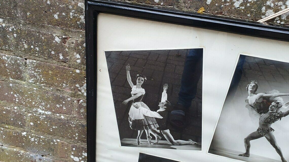 5 Large Original Photographs Of Ballet Dancers Pearl Gaden & Derek Westlake. photo furniture