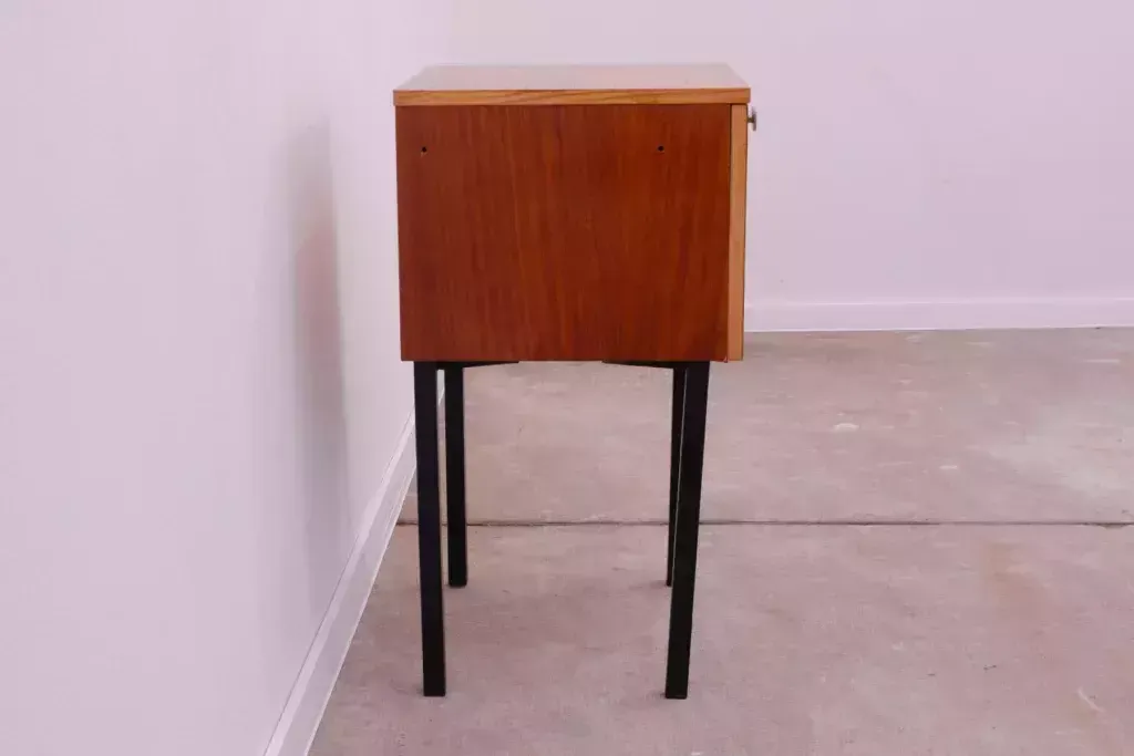Mid Century Bedside Table, 1960’s, Up Závody, Czechoslovakia photo Furniture