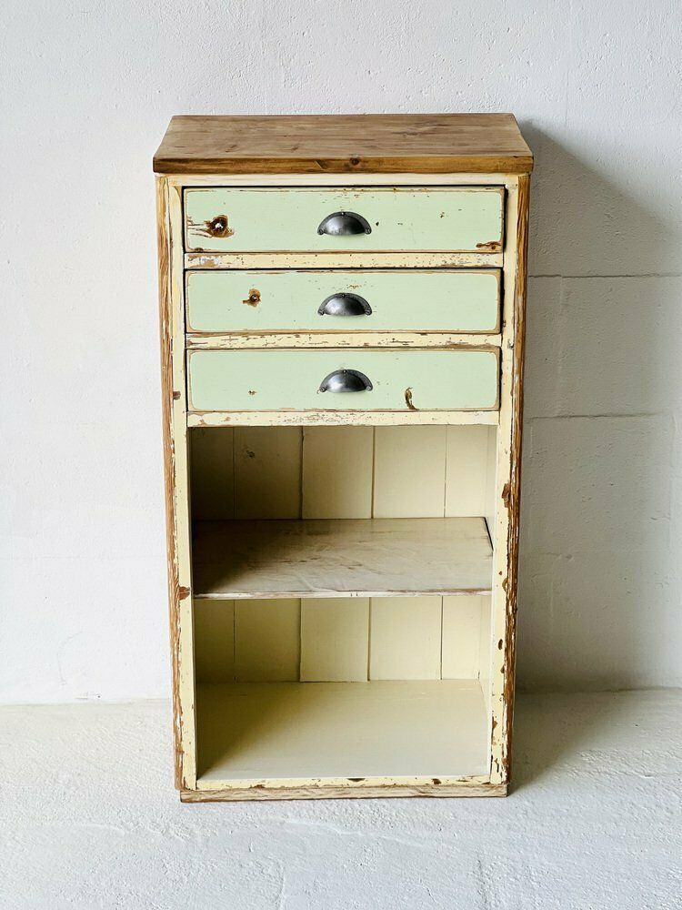 Vintage Grenen Kast, Ca. Jaren 1950