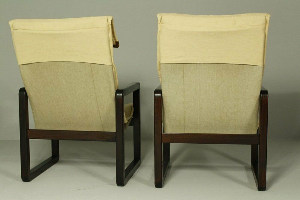 photo furniture Armchairs Attributed To Knut & Marianne Hagberg For Ikea, 1980s, Set Of 2