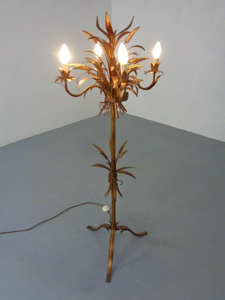 Florentine Floor Lamp By Hans Kögl, 1970s, Set Of 2 photo for sale