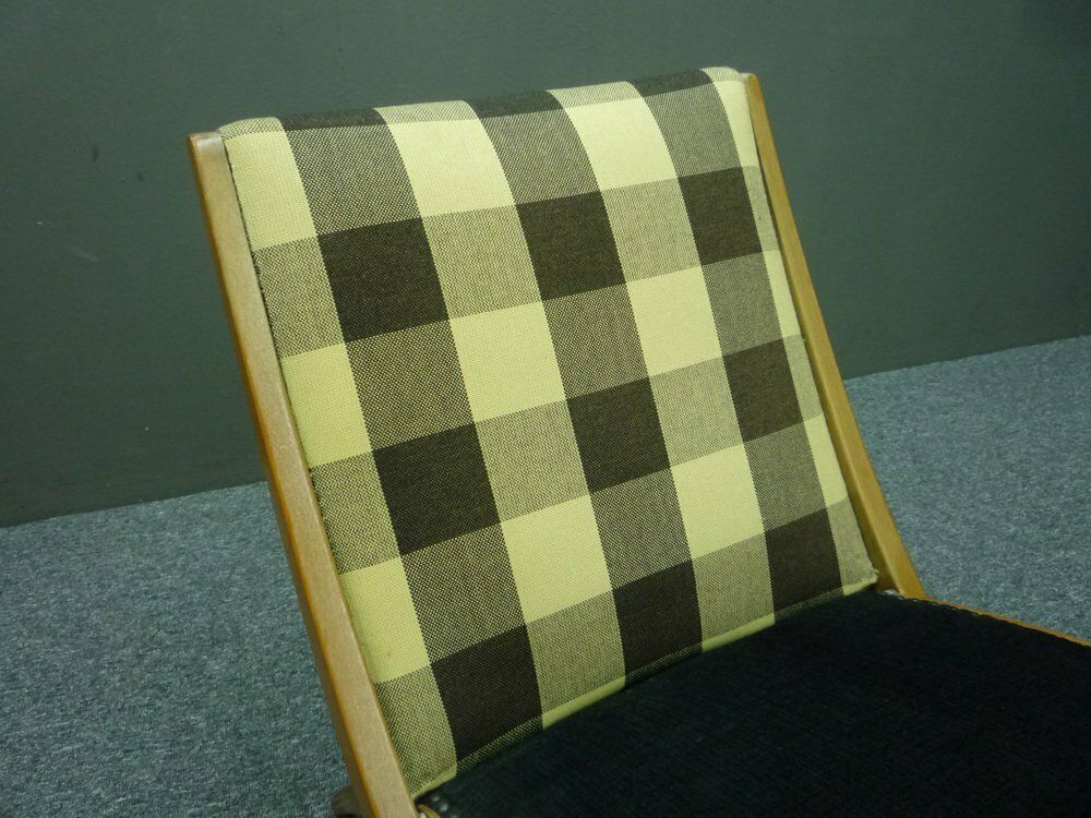 Furniture Folding Antimott Chairs By Ulrich Hermstrüwerwerwer Für Wilhelm Knoll, 1950s, Set Of 2 photo