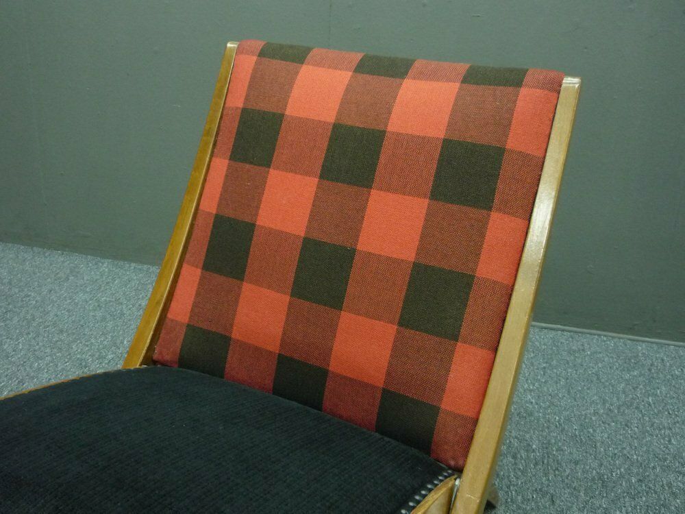 2400.0 Folding Antimott Chairs By Ulrich Hermstrüwerwerwer Für Wilhelm Knoll, 1950s, Set Of 2 photo