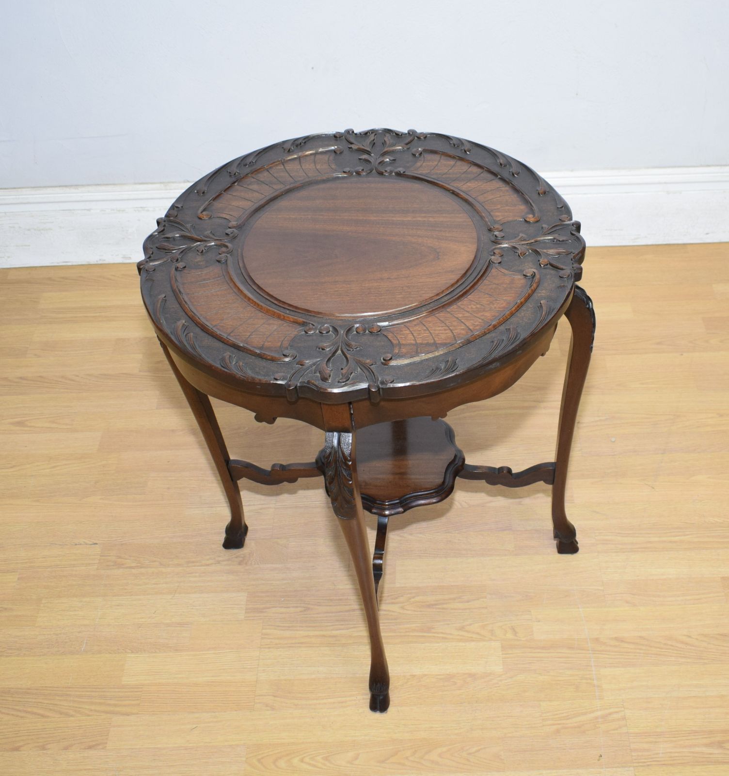 Victorian Jardiniere Table, 1800s photo vintage