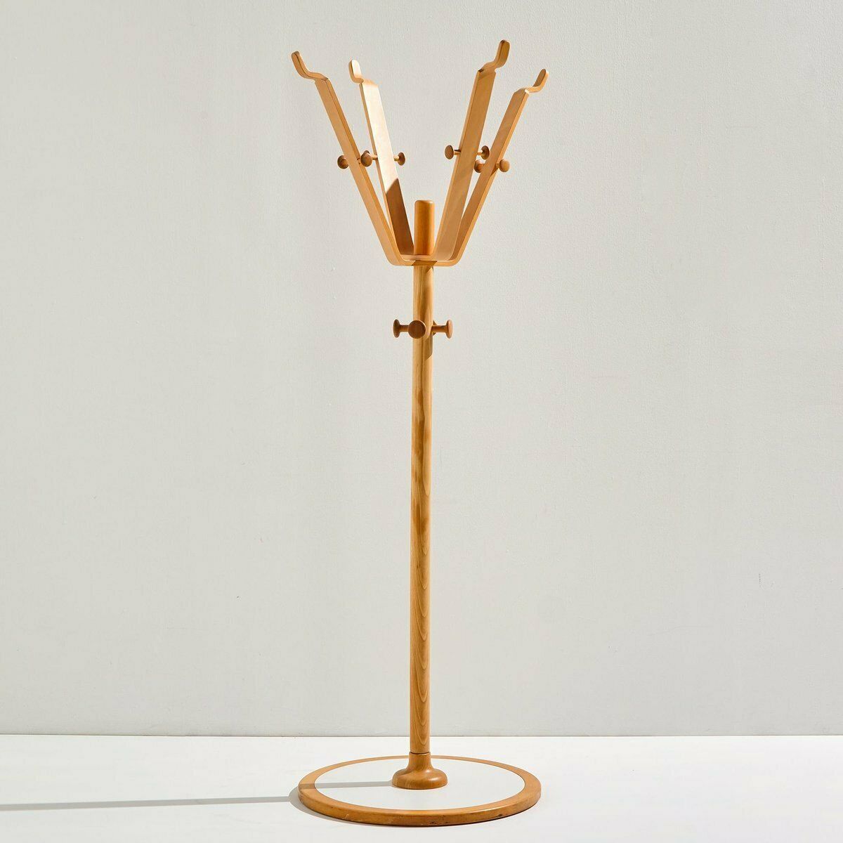 Beech Coat Stand By Søren Nissen & Ebbe Gehl For Aksel Kjersgaard, 1960s