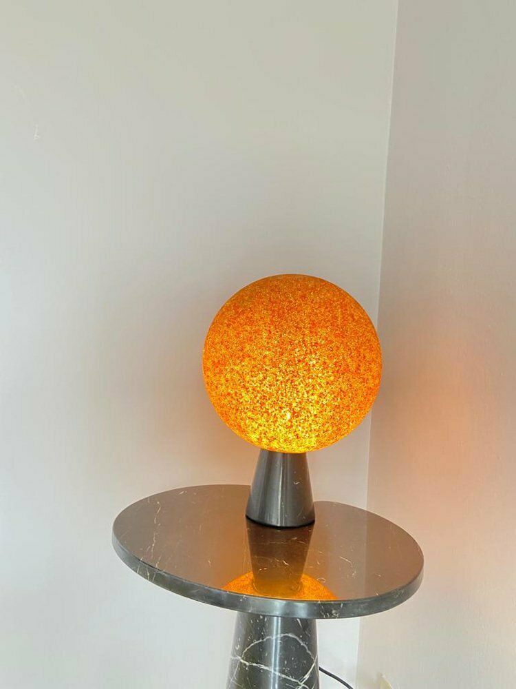Tvolo Lamp With Black Marble Base By John & Sylvia Reid, 1960s photo furniture