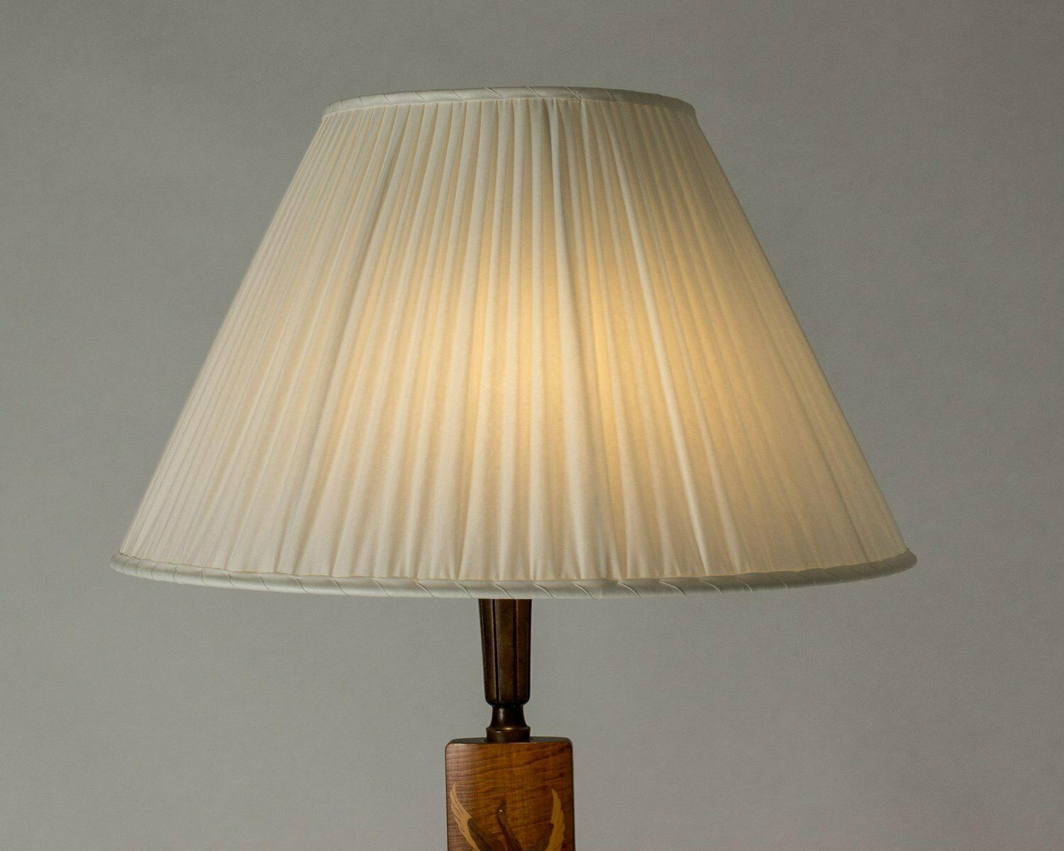 photo furniture Swedish Modern Floor Lamp From Mjölby Intarsia 1930s