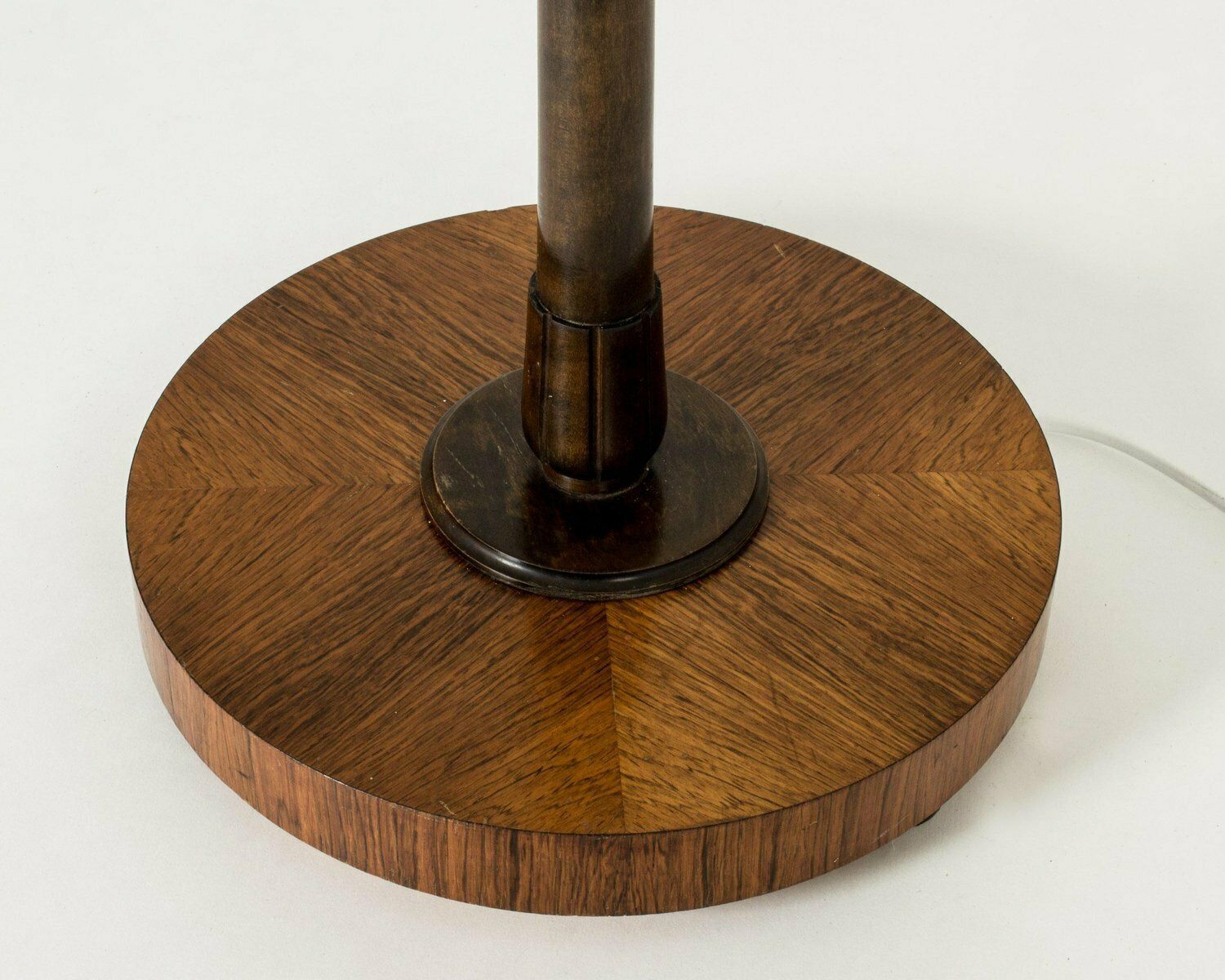 photo for sale Swedish Modern Floor Lamp From Mjölby Intarsia 1930s