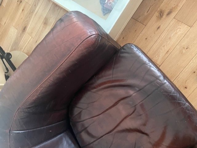 Zanotta "Onda" Leather  And Chrome Armchair photo furniture