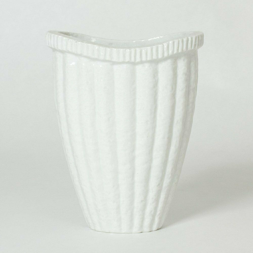 Mid Century Chamotte Vase By Gunnar Nylund For Rörstrand 1930s