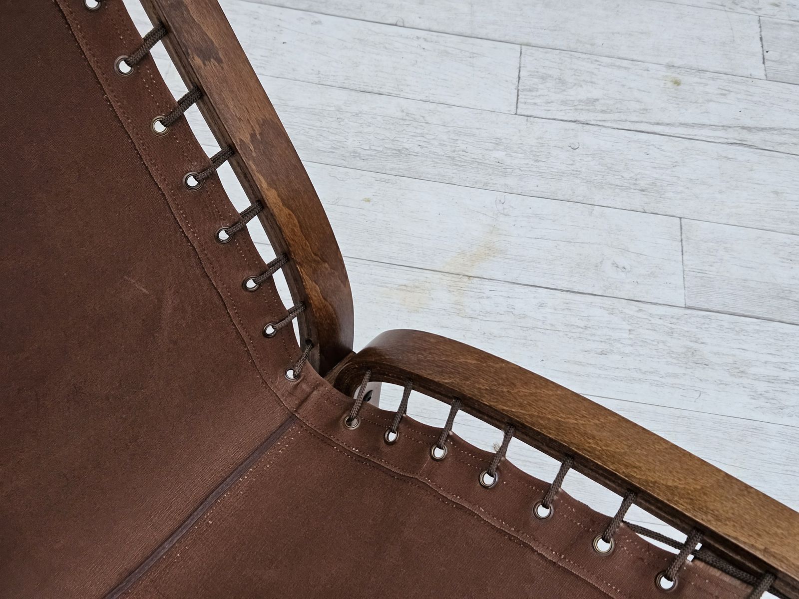 photo vintage 1970’s, Norwegian Design, "Siesta" Lounge Chair By Ingmar Relling, Leather, Bentwood.