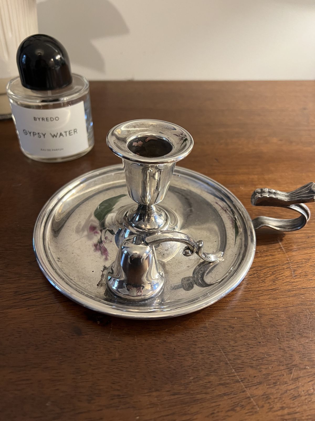 Vintage Silver Plated Candle Holder photo buy