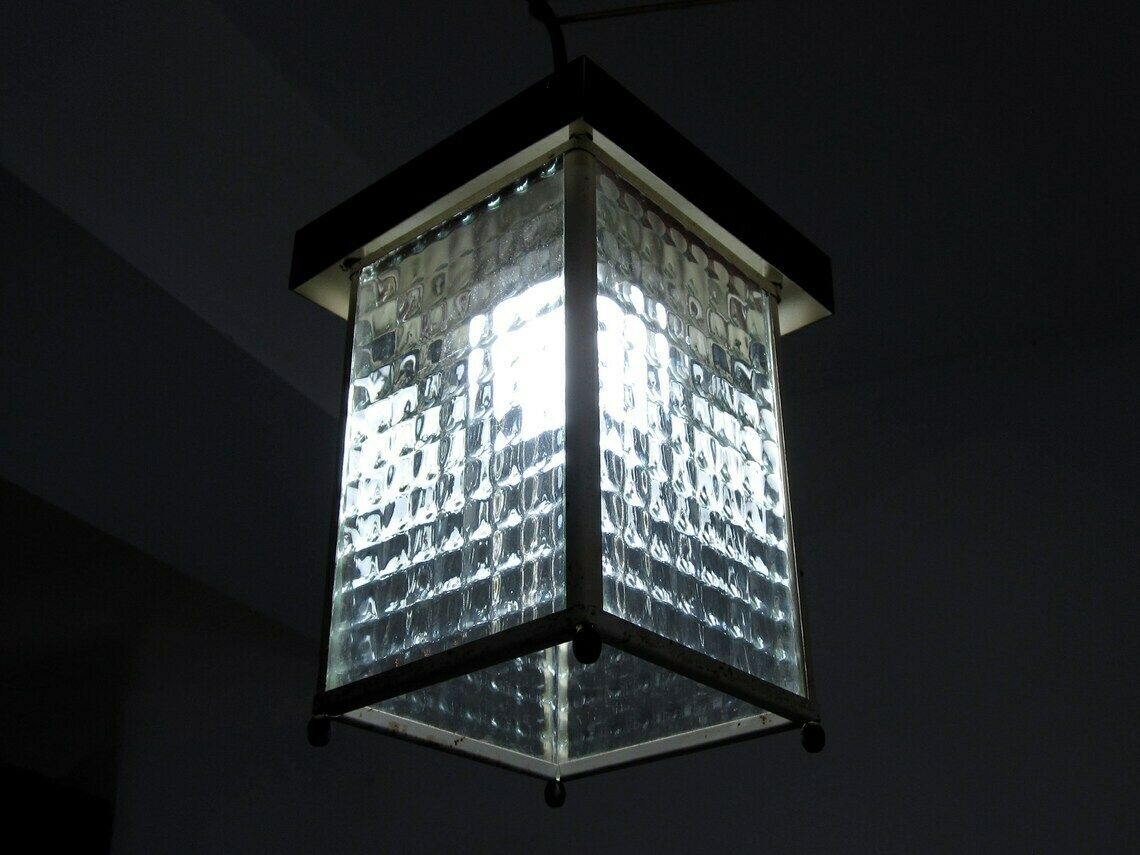 Copper And Glass Lampshade / Outdoor Or Indoor Lantern Light Cover photo furniture