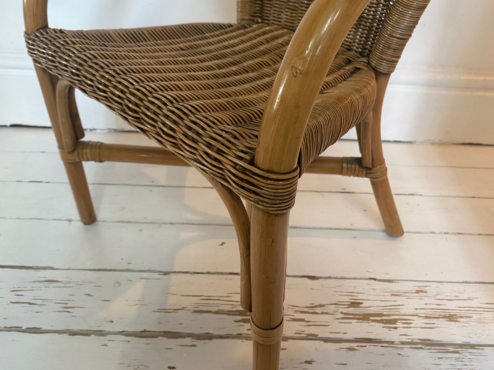 photo furniture Childs Bamboo And Rattan Armchair