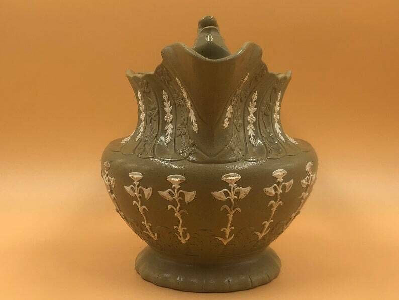 Antique Machin & Potts Of Burslem Pottery Adelaide Design Jug. C1833   37. photo furniture