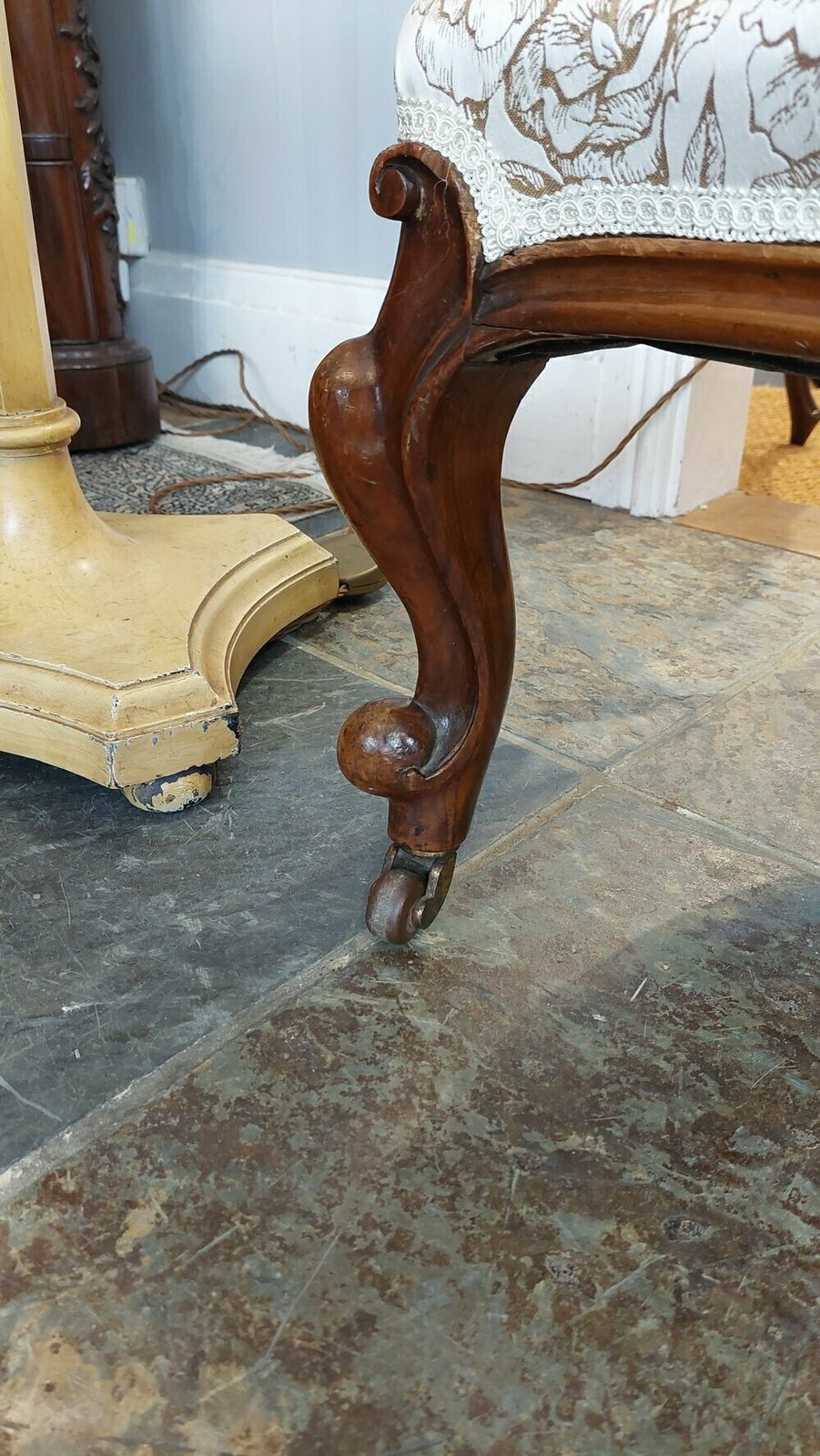 Victorian Walnut Nursing Chair photo furniture