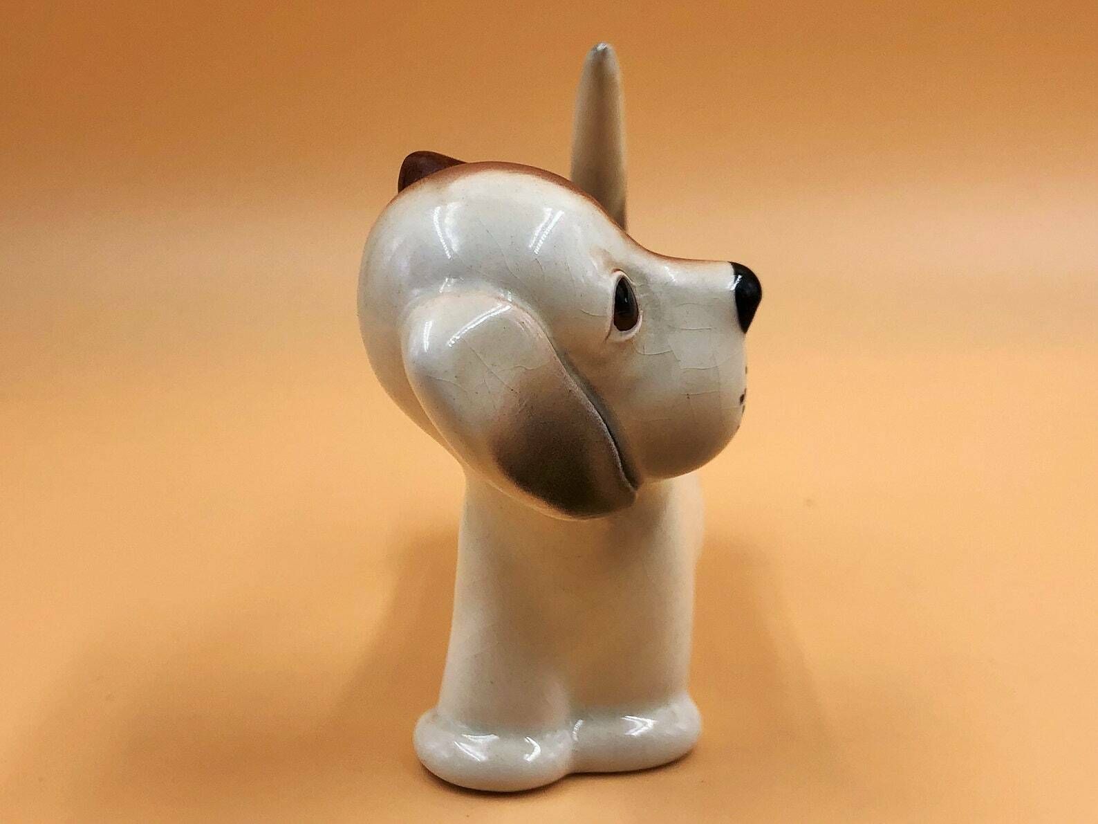 Vintage Beswick Pottery Comical Dachshund Dog Figurine. No. 1088. The Fun Models Series photo Home Decor
