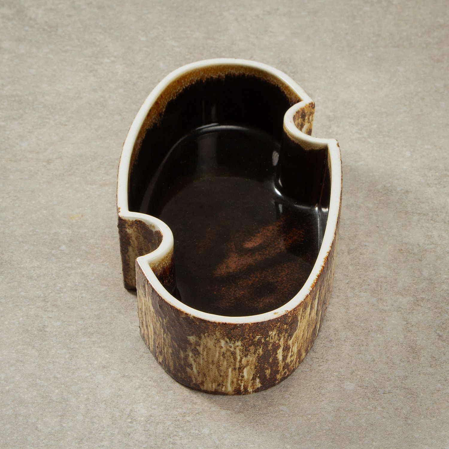 Oval Ikebana Vase By Yamasan, Japan, 1960s photo buy