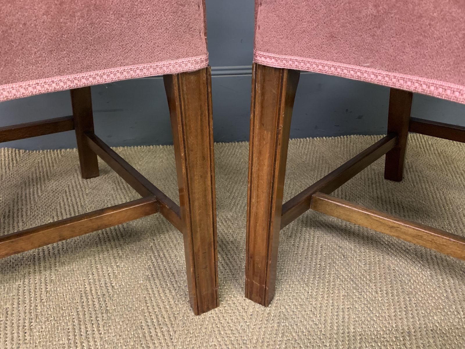 Pair Of Georgian Mahogany Armchairs photo furniture