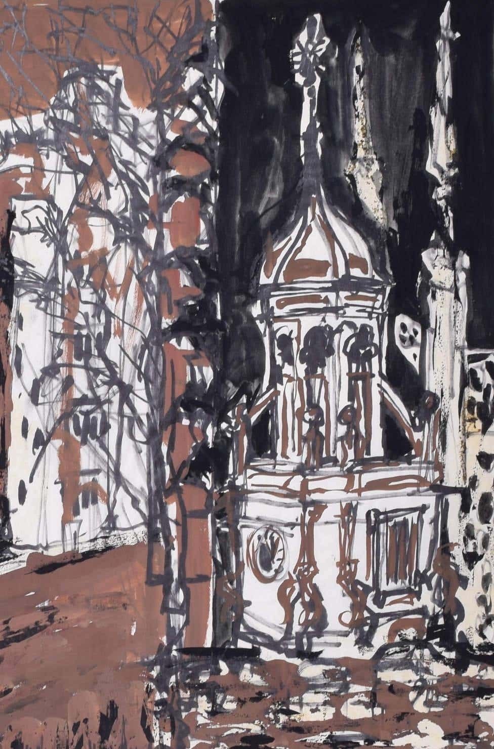 Margaret Souttar Selwyn College, Cambridge II Painting 1960s photo furniture