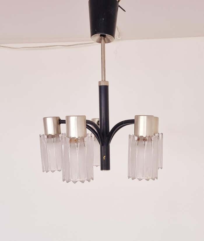 Very Rare Midcentury Chandelier  Murano Glass Italy photo furniture