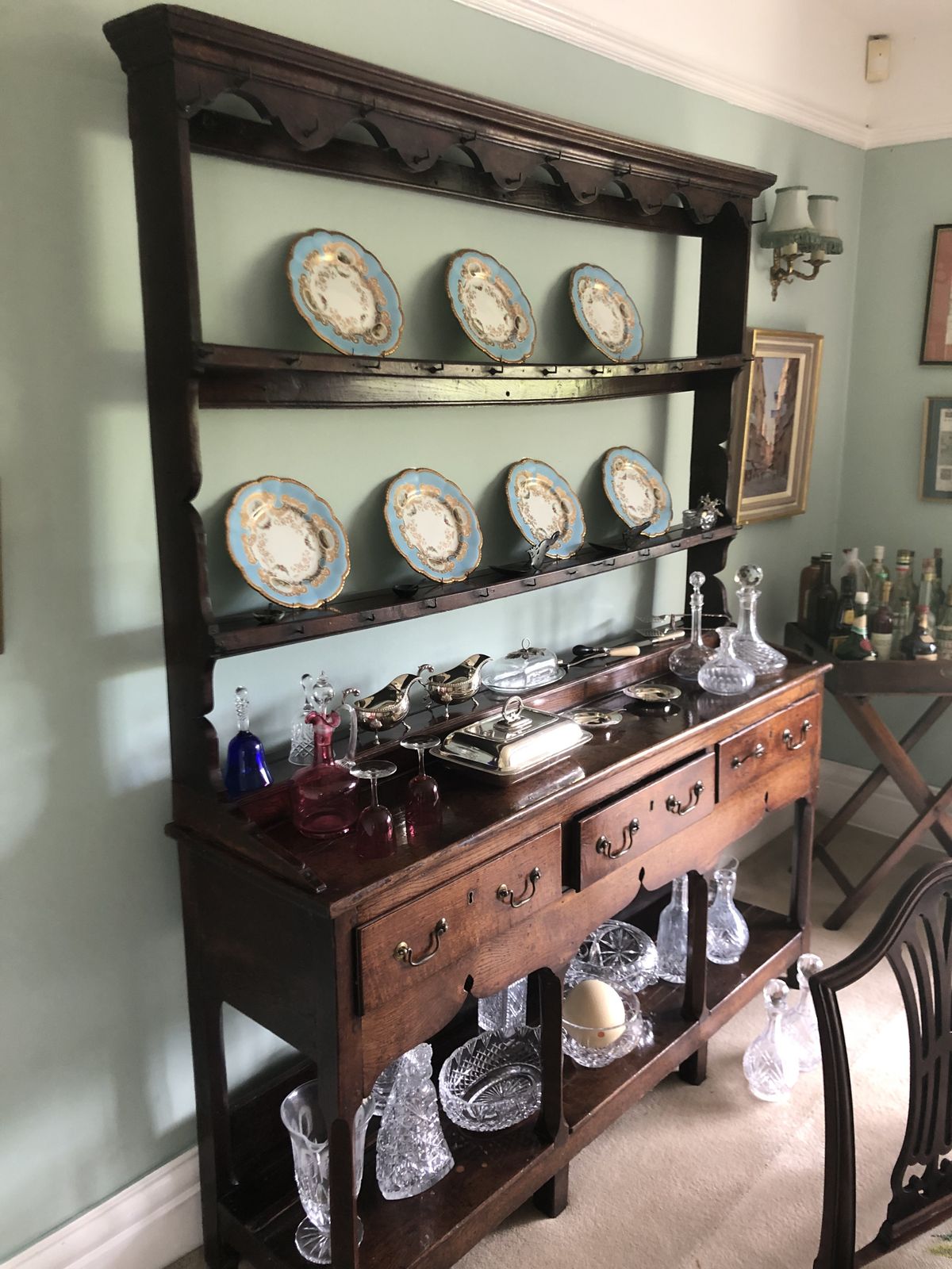 Early 19th Century Georgian Mahogany Dresser photo Furniture