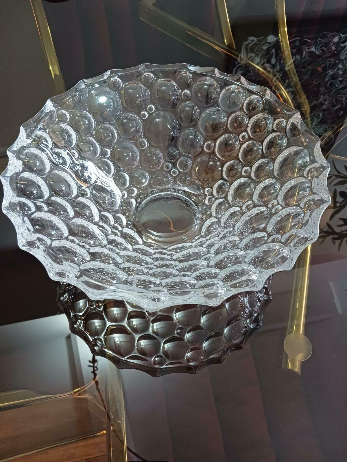 photo furniture Bohemia Jihlava Lisboa  Czech Crystal Vase
