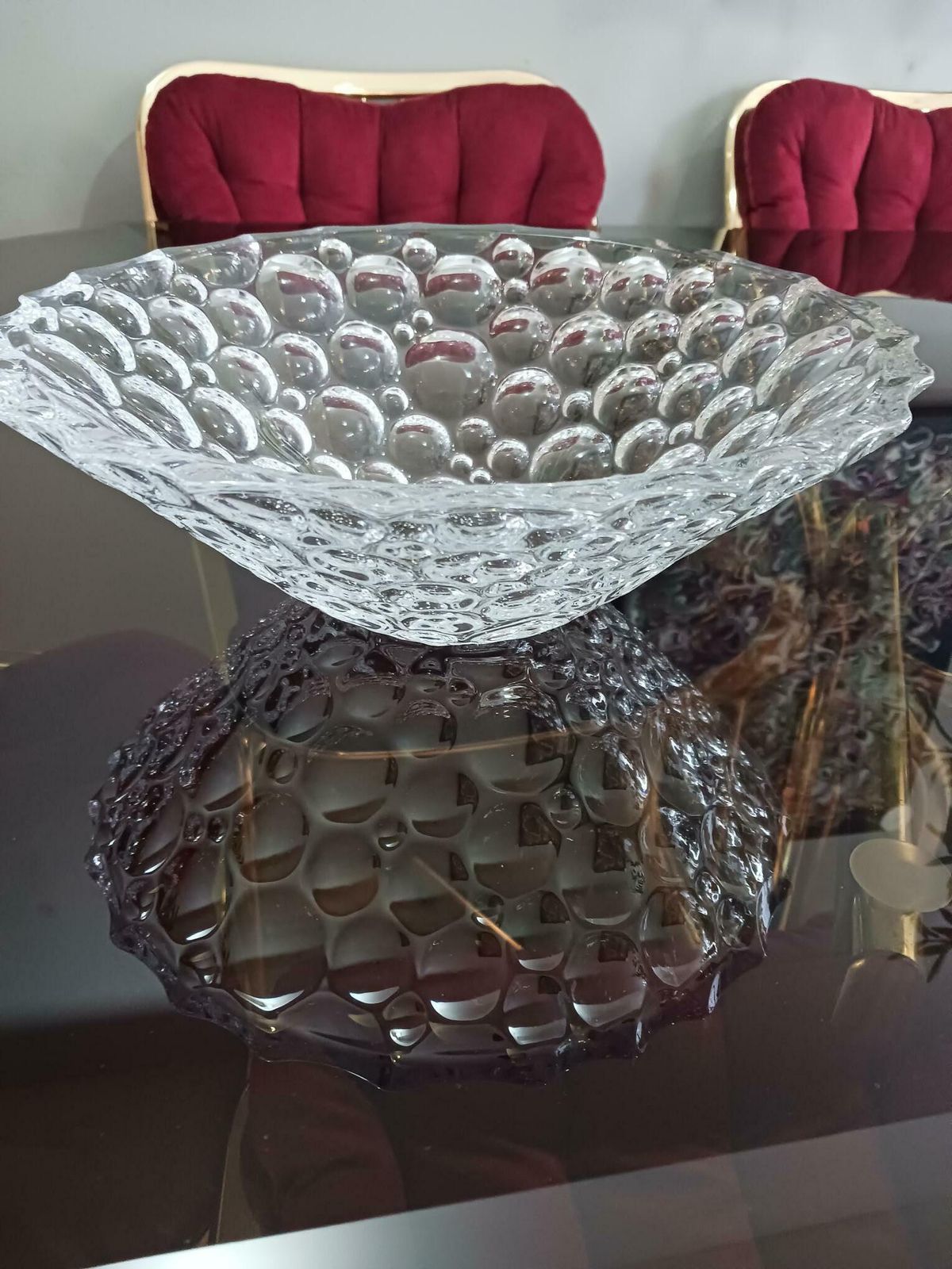 photo for sale Bohemia Jihlava Lisboa  Czech Crystal Vase