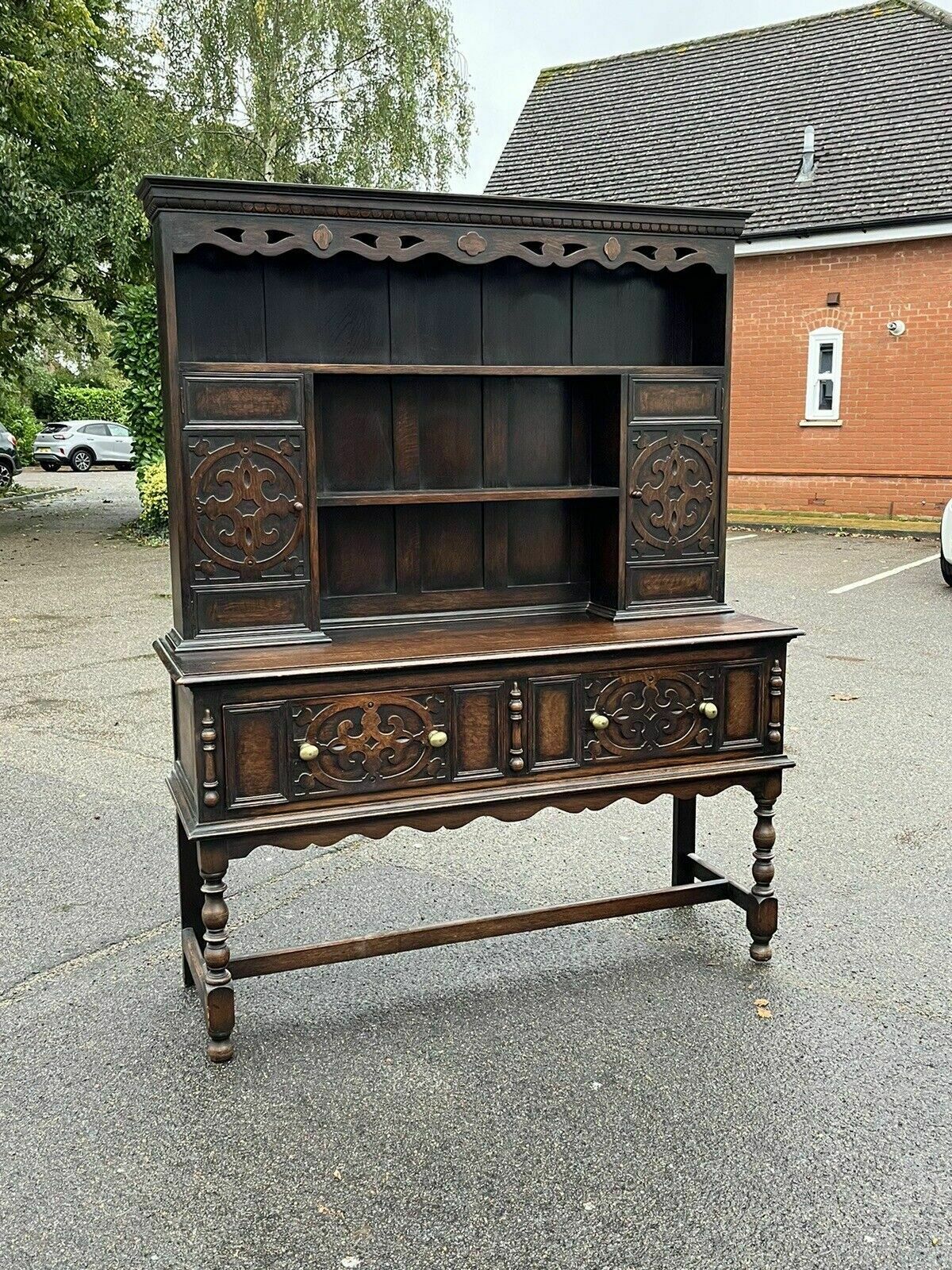 Oak Dresser By Denby & Spinks Of Leeds, Circa 1930's. photo furniture
