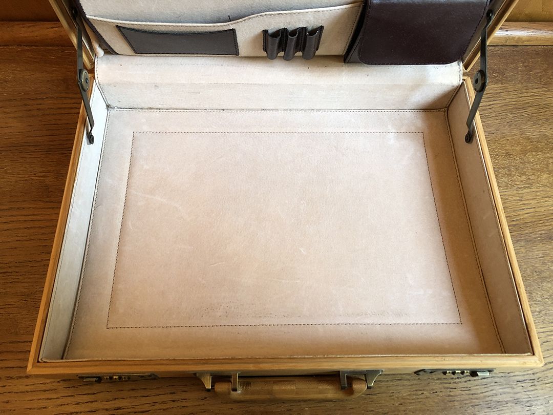 Bamboo Attaché Case. 2003., 2000s photo for sale