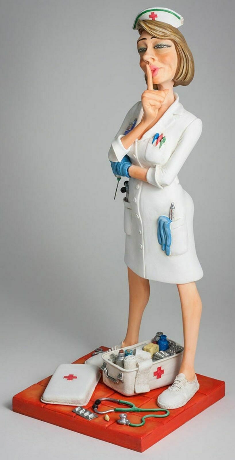 Guillermo Forchino – The Caring Nurse – Perfect For The Hospital Ward Or Clinic photo for sale