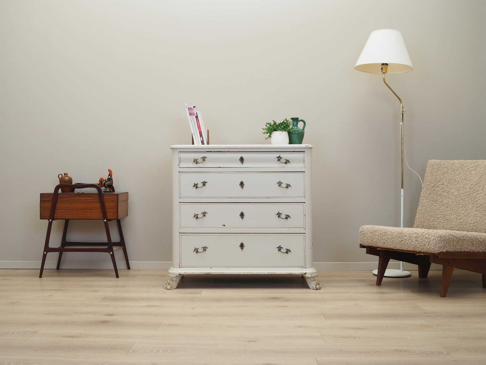 Pine Chest Of Drawers, Danish Design, 1950s, Production: Denmark photo furniture