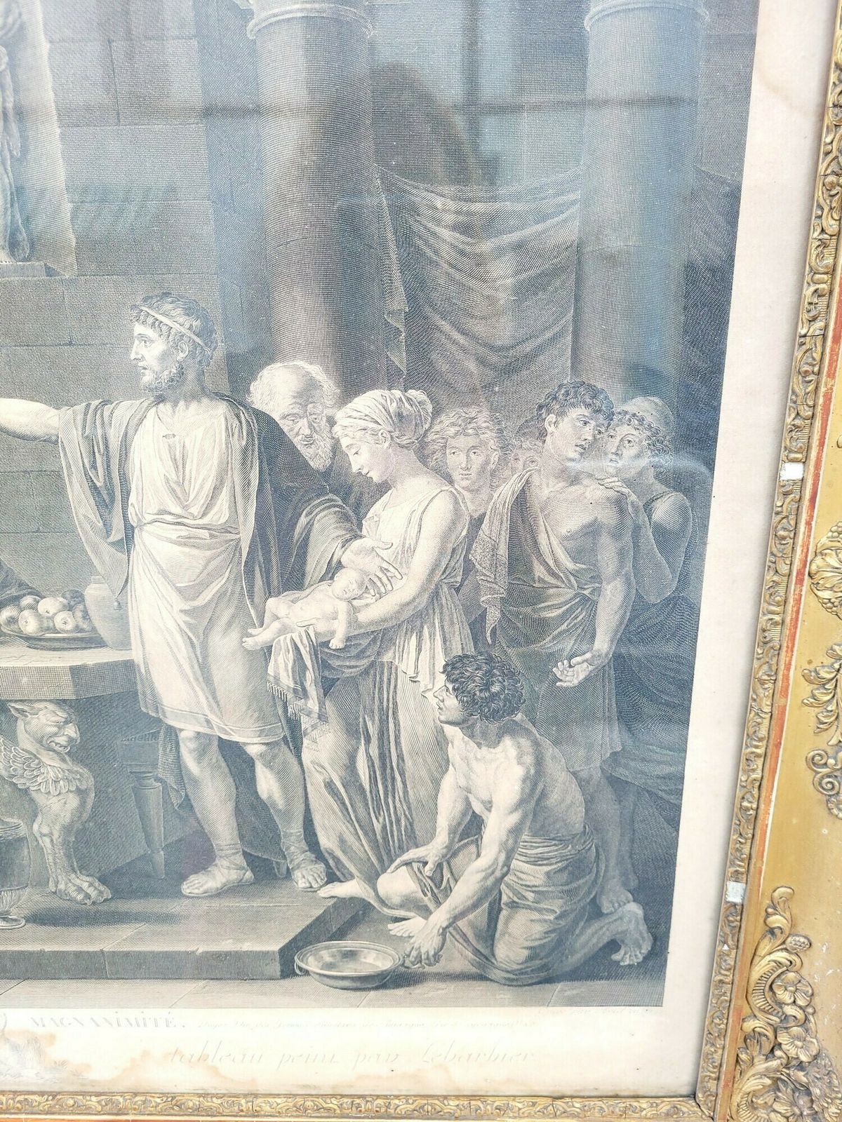 photo buy Ulysses, Lycurgue, Pair Of Engravings, Late Eighteenth Century Early Nineteenth Century