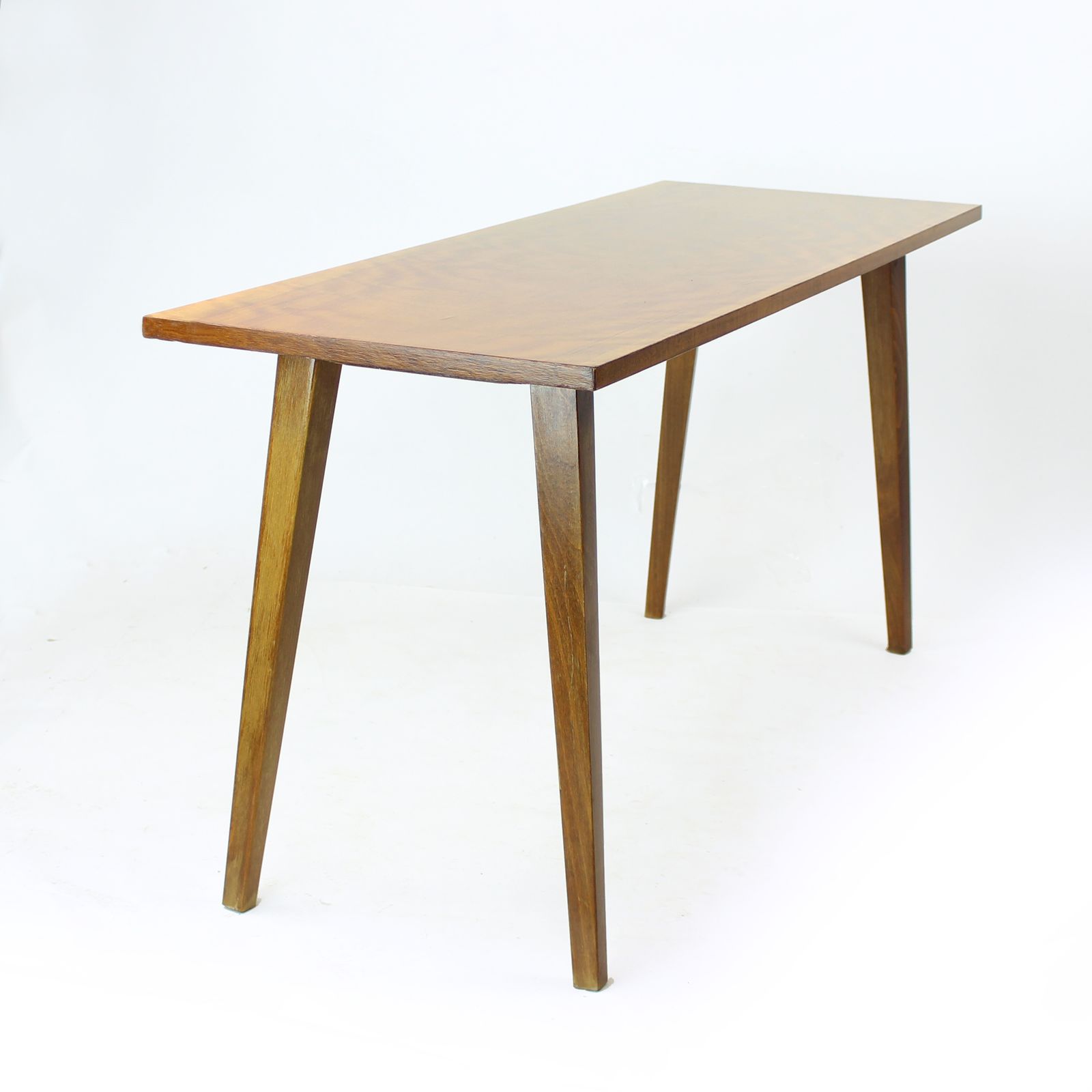 Mid Century Coffee Table In Walnut, Drevotvar, Czechoslovakia 1960s photo furniture