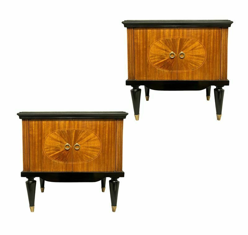 A Pair Of Mid Century Italian Night Stands