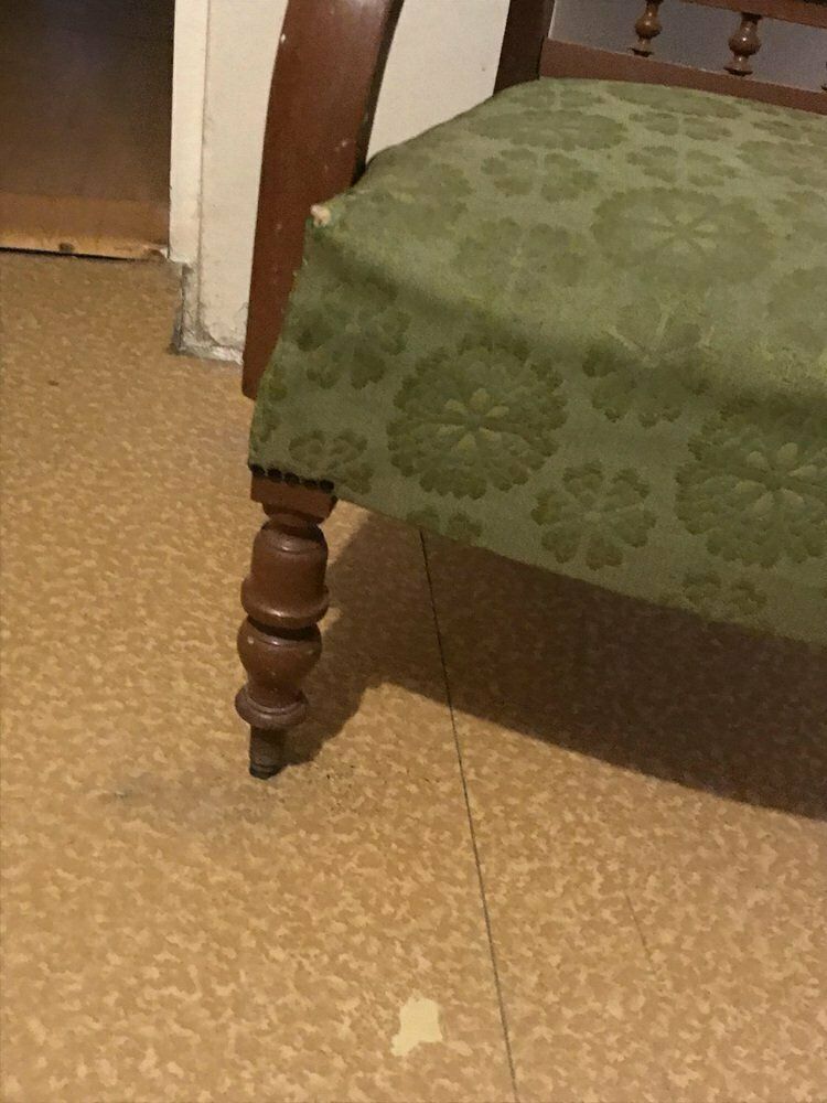Antique Hungarian Armchair In Fabric photo furniture
