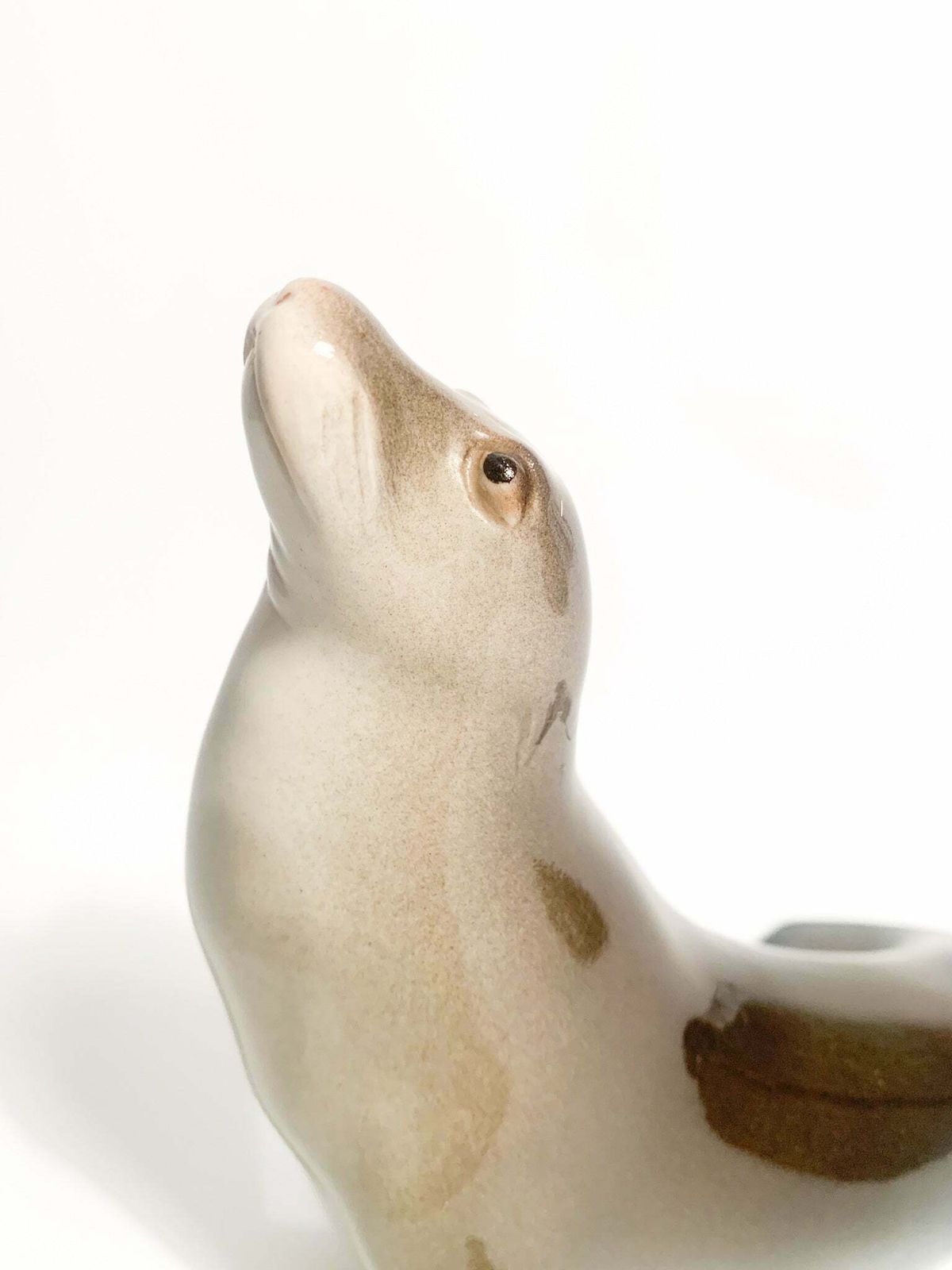 Russian Ceramic Sculpture Ussr By Foca 1940s photo vinterior